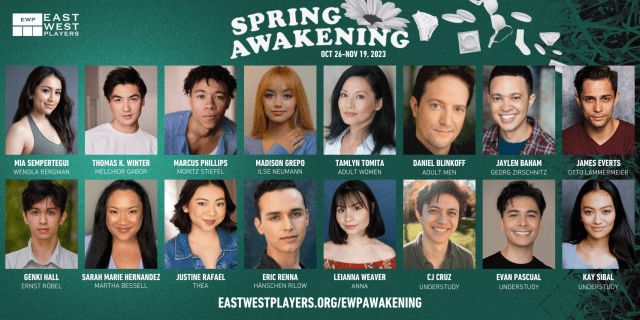 East West Players Cast of Spring Awakening