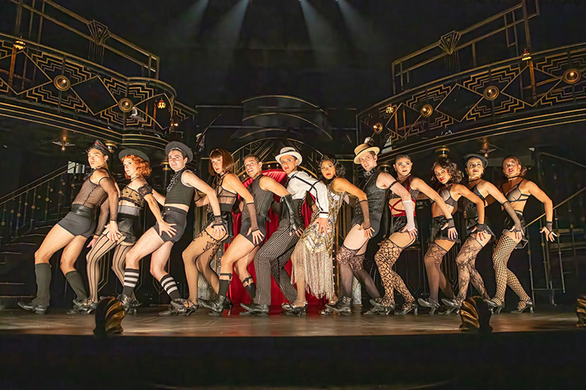 The cast of Cabaret. Photo by Jim Cox.