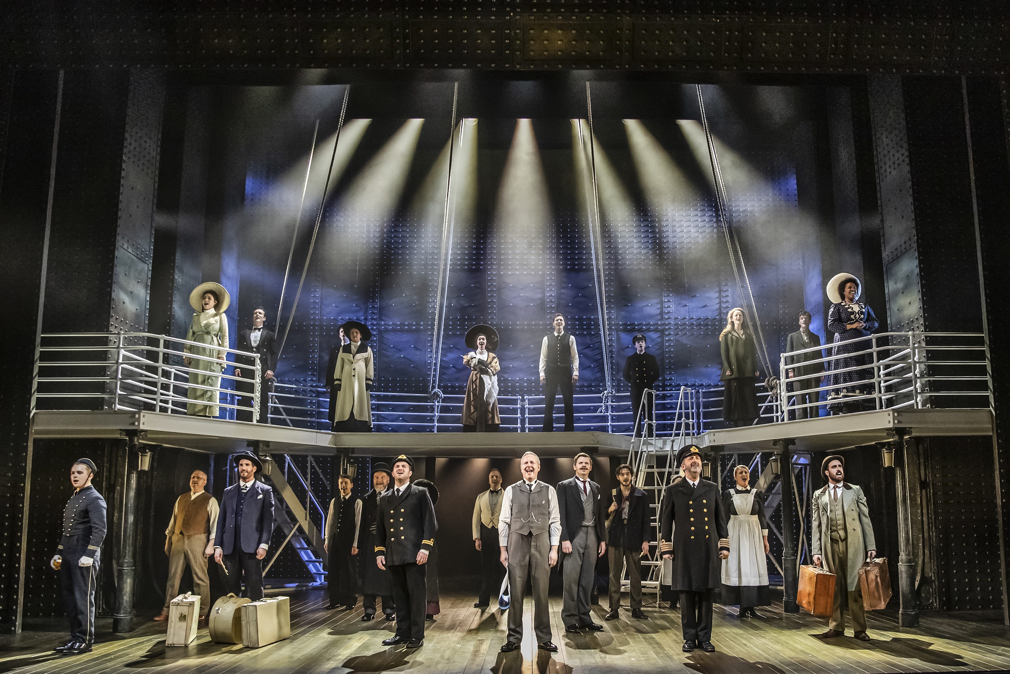 A scene from Titanic The Musical. Photo by Pamela Raith.