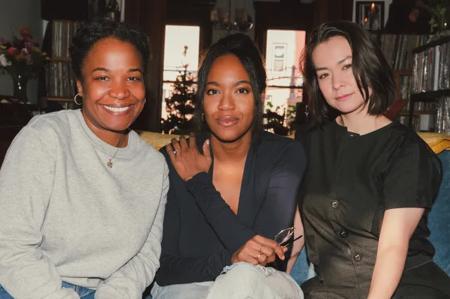 Eboni Booth, Whitney White, and Mitski (© Michaelah Reynolds)