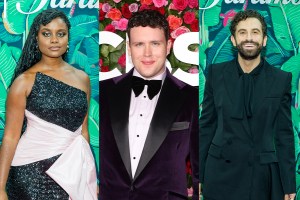 Brandon Uranowitz, Denée Benton, and Grey Henson in Neil Patrick Harris-Directed <I>Tick, Tick…BOOM!</I>