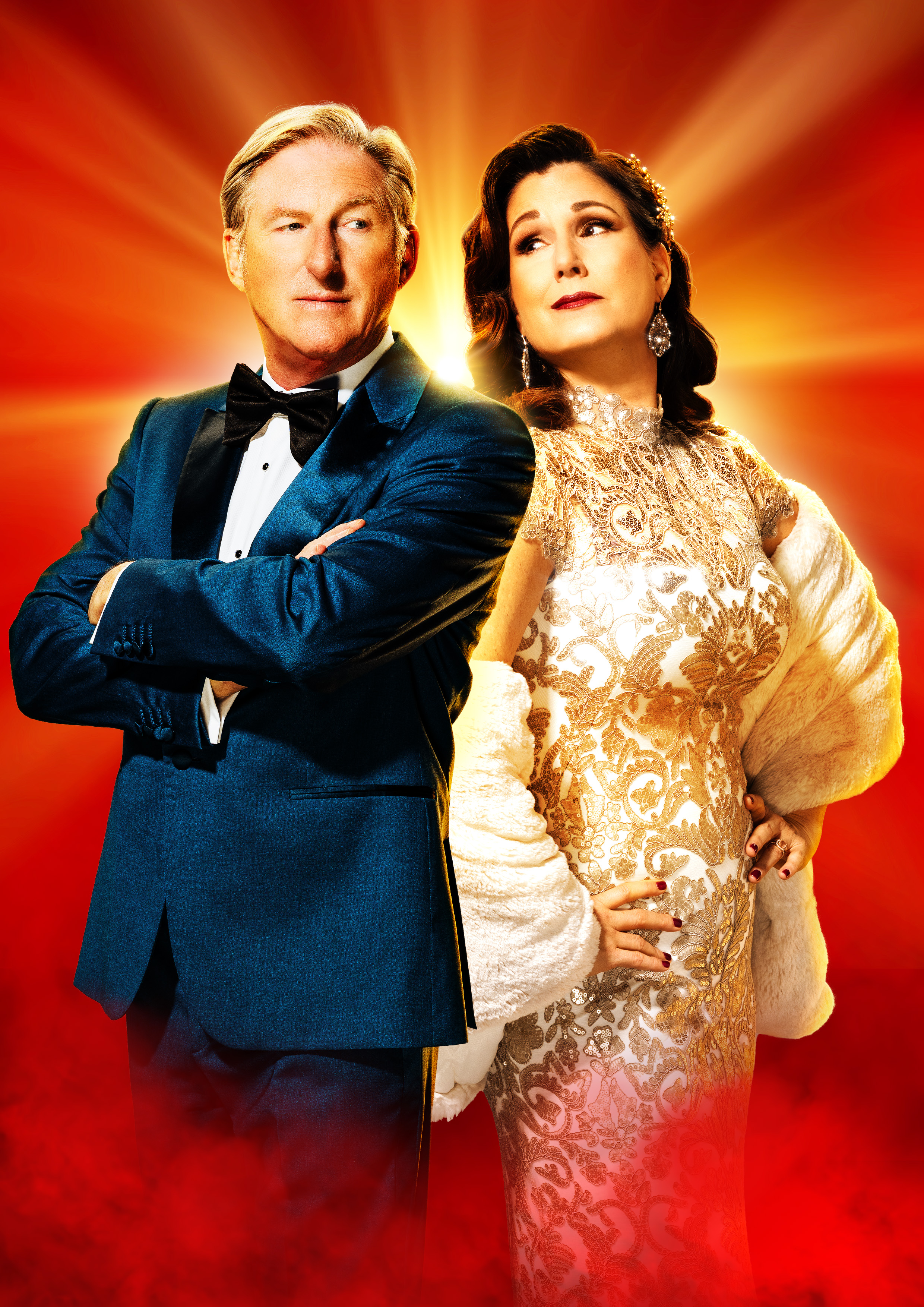 L R Adrian Dunbar and Stephanie J. Block 3