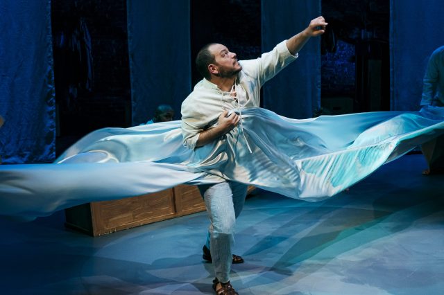 1. Paco Tolson in Fiasco Theater's PERICLES at Classic Stage Company Photo by Austin Ruffer