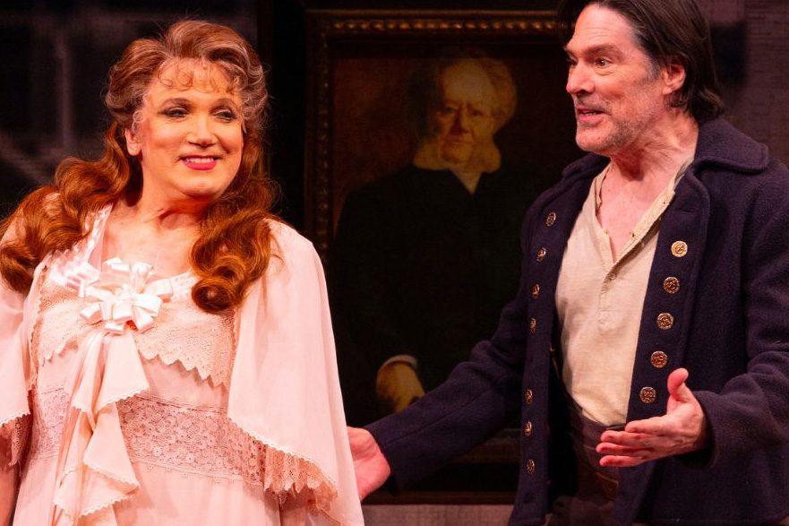 Charles Busch and Thomas Gibson in Ibsen's Ghost (© T. Charles Erickson)