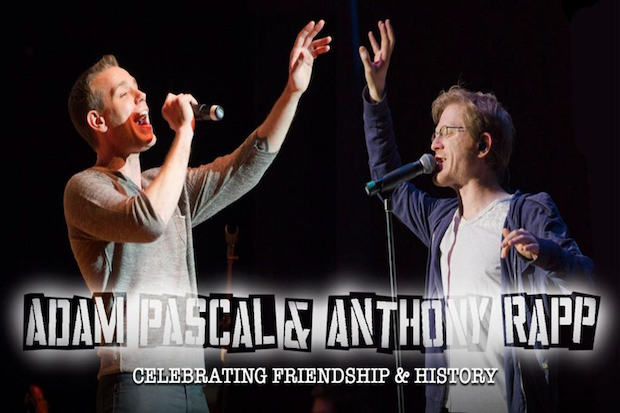 Original Rent Stars Adam Pascal and Anthony Rapp Will Return to 54 Below - Vimarsana News