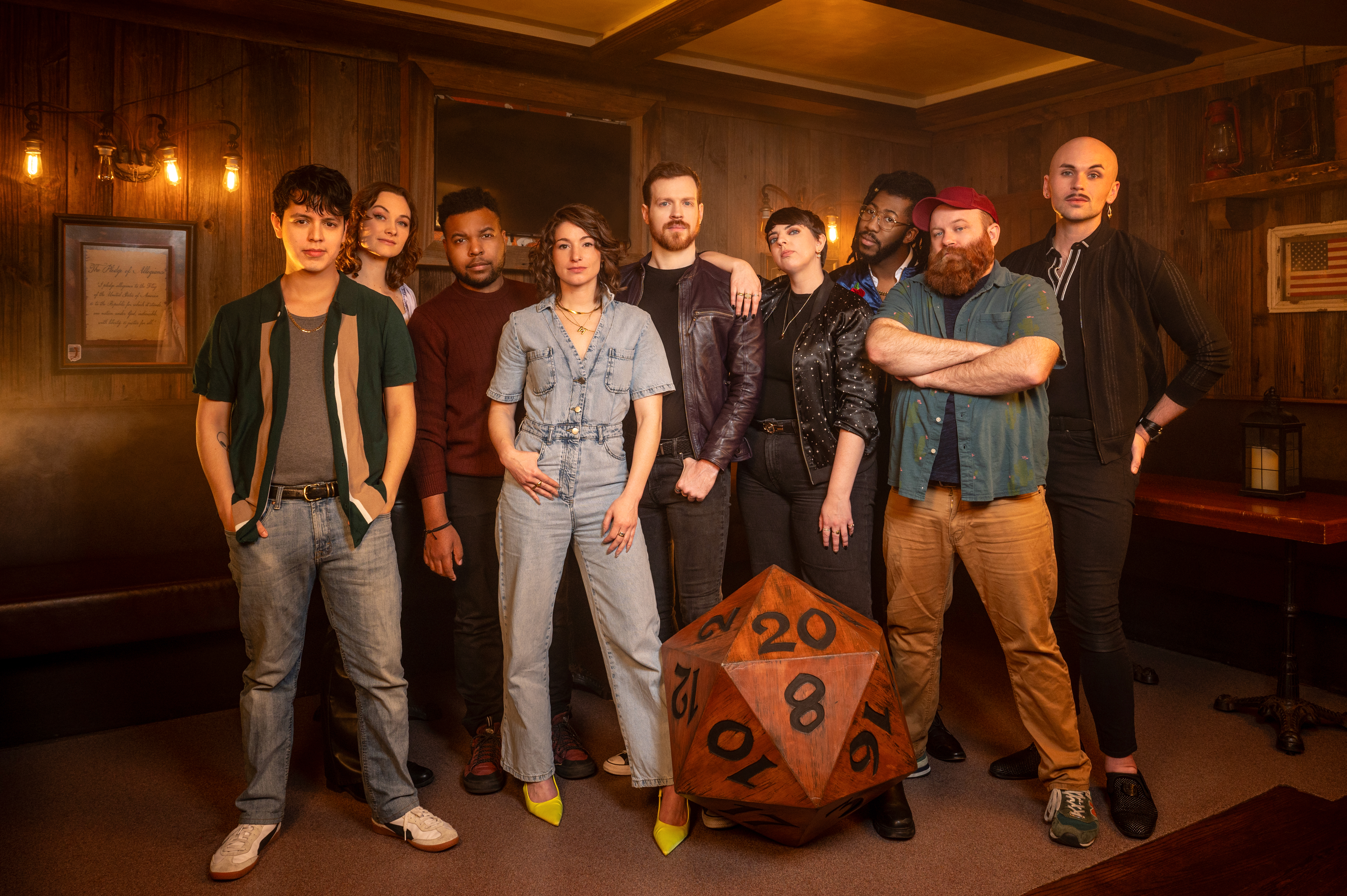 Cast of Dungeons & Dragons The Twenty-Sided Tavern