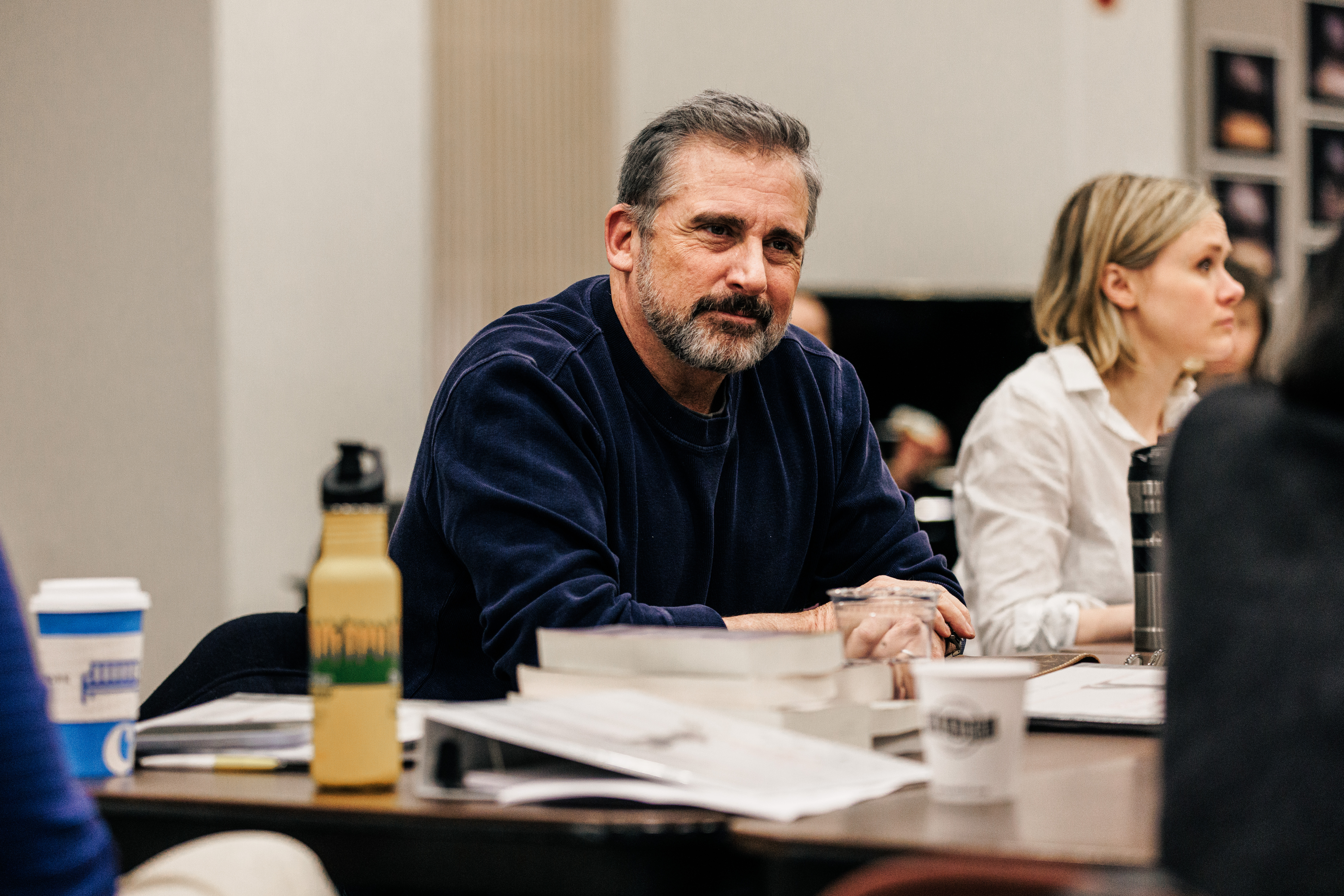 LCTVANYAFIRSTREHEARSAL   Steve Carell. Credit to Marc J. Franklin