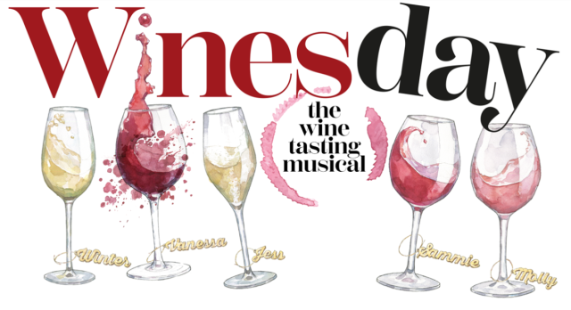 <i>Winesday</i> logo