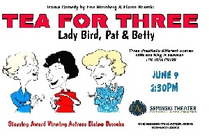 Tea for Three: Lady Bird, Pat & Betty