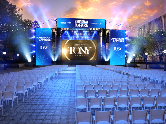 Broadway Fanfare stage rendering