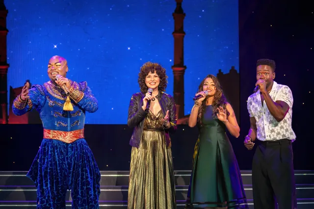 Michael James Scott, Mandy Gonzalez, Shoba Narayan, and Bradley Gibson