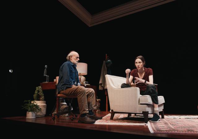 Peter Friedman (Loyd) and Sydney Lemmon (Jane) by Emilio Madrid