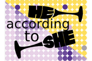 He According to She