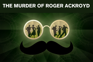 Event Logo: hudon valley shakespeare festival murder roger ackroyd 300x200