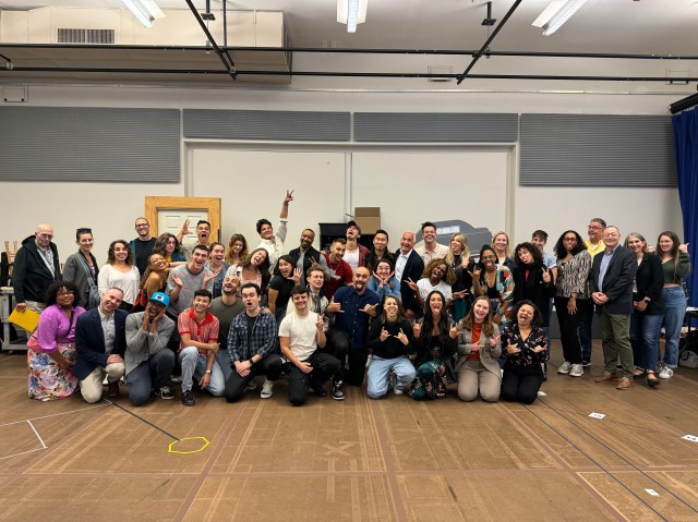 Jersey Boys First Day of Rehearsal (© Billy Swann)