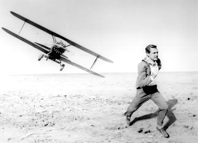 North by Northwest Cary Grant airplane chase
