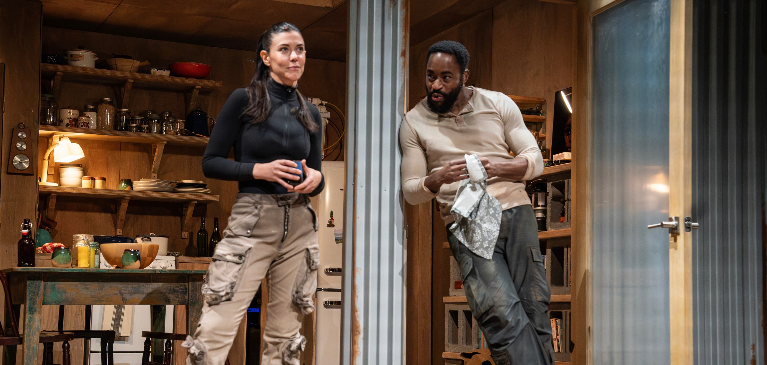 Zoë Winters and Motell Foster in WALDEN