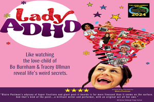Event Logo: LADHD.Comedy Fall 2024 1080 x 1080 px 1