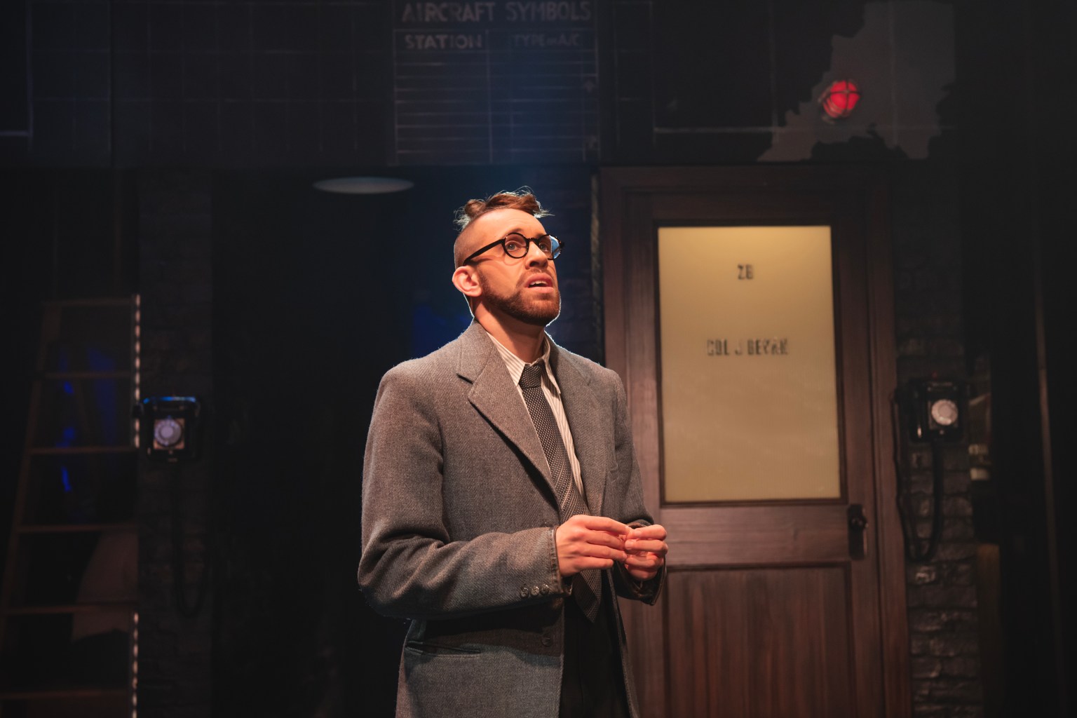 Operation Mincemeat David Cumming as Charles Cholmondeley. Credit is Matt Crockett