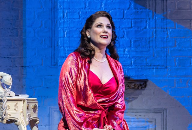 Stephanie J Block and Adrian Dunbar in Kiss ME Kate. Photo by Johan Persson (1)