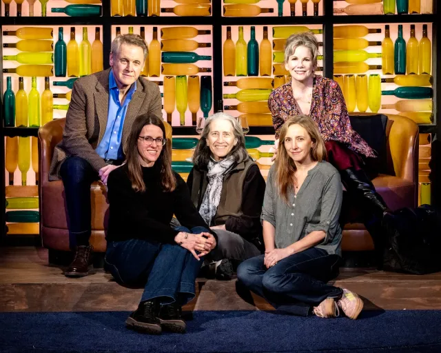 12 MARK MOSES, playwright LIA ROMEO, producer JANE DUBIN, director ADRIENNE CAMPBELL HOLT and MELISSA GILBERT from the off Bway production, STILL