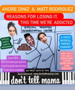 Reasons for Losing It: This Time We’re Addicted
