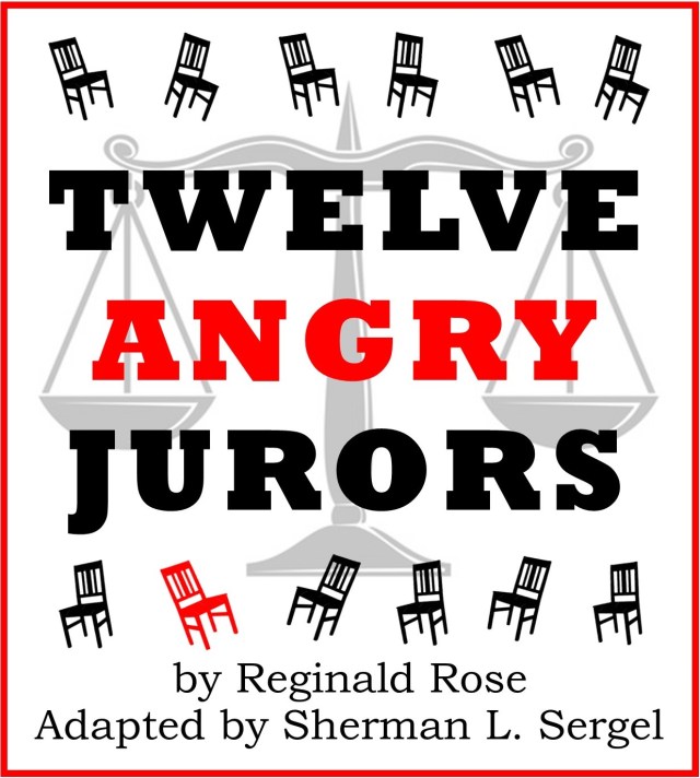 Event Logo: Twelve Angry Jurors logo vertical