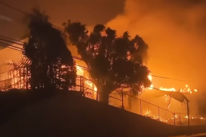 Theatre Palisades Burns Down in California Wildfire