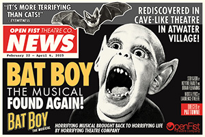 Event Logo: Bat Boy TheaterMania300x200
