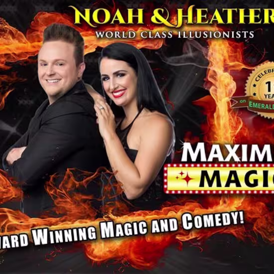 The MAXIMUM MAGIC Show Starring Noah & Heather Wells