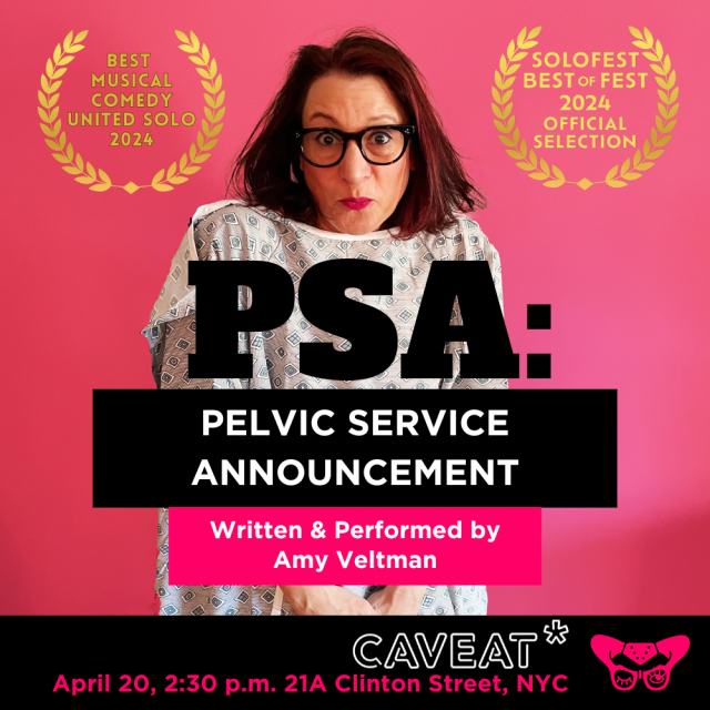Event Logo: Caveat square with laurels