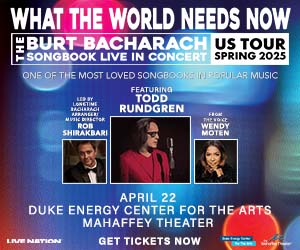 What the World Needs Now – The Bacharach Songbook Live ft. Todd Rundgren