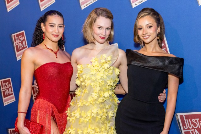 2025 04 23 TheaterMania Just in Time Opening Night Cast 74