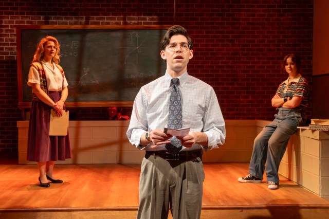 Elizabeth Stanley, Matt Rodin, Eliza Pagelle in AllThe World's a Stage Photo Richard Termine