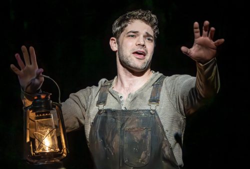 Jeremy Jordan is FLOYD COLLINS. Credit to Joan Marcus