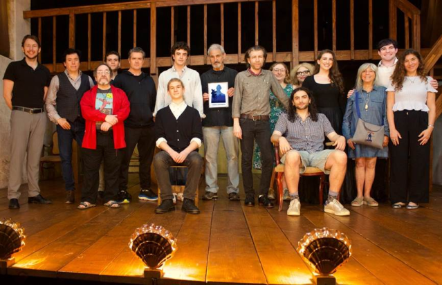 <i>Father Anonymous</i> cast and staff (© Michael Smilek)
