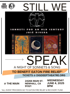 Still We Speak: A Night of Sonnets & Song to Benefit Eaton Fire Relief