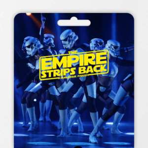 The Empire Strips Back: A Burlesque Parody – Gift Card