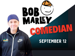 Comedian Bob Marley