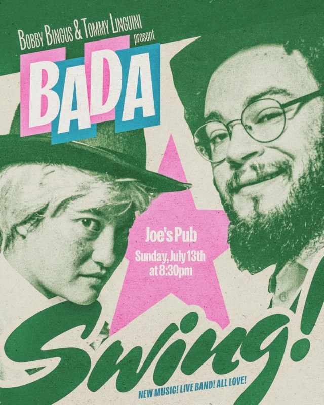 Event Logo: Bada Swing at Joes Pub Poster