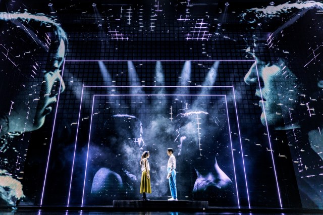Helen J Shen and Darren Criss in Maybe Happy Ending on Broadway (2)