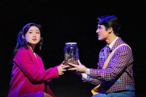 Helen J Shen and Darren Criss in Maybe Happy Ending on Broadway (5)