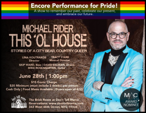Michael Rider – This ‘Ol House: Stories of a City Bear, Country Queen