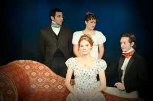 Impro’s Jane Austen Unscripted at North Coast Repertory Theatre