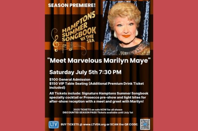 Meet Marvelous Marilyn Maye: Season Premiere of Hamptons Summer Songbook By the Sea