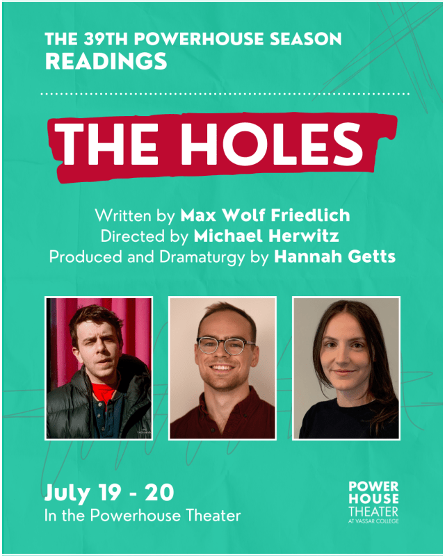 Event Logo: The Holes Announcement Graphic
