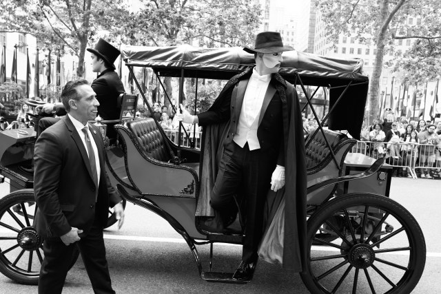 The Phantom of the Opera arrives at the 78th Annual Tony Awards (© Jenny Anderson)