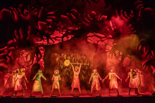 The Witches company at the National Theatre. Credits Marc Brenner 5352
