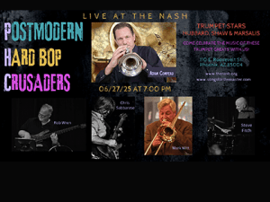 June 27th @ 7:00 PM: Postmodern Hard Bop Crusaders