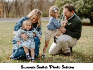 Summer Smiles Photo Session at Kentlands Mansion